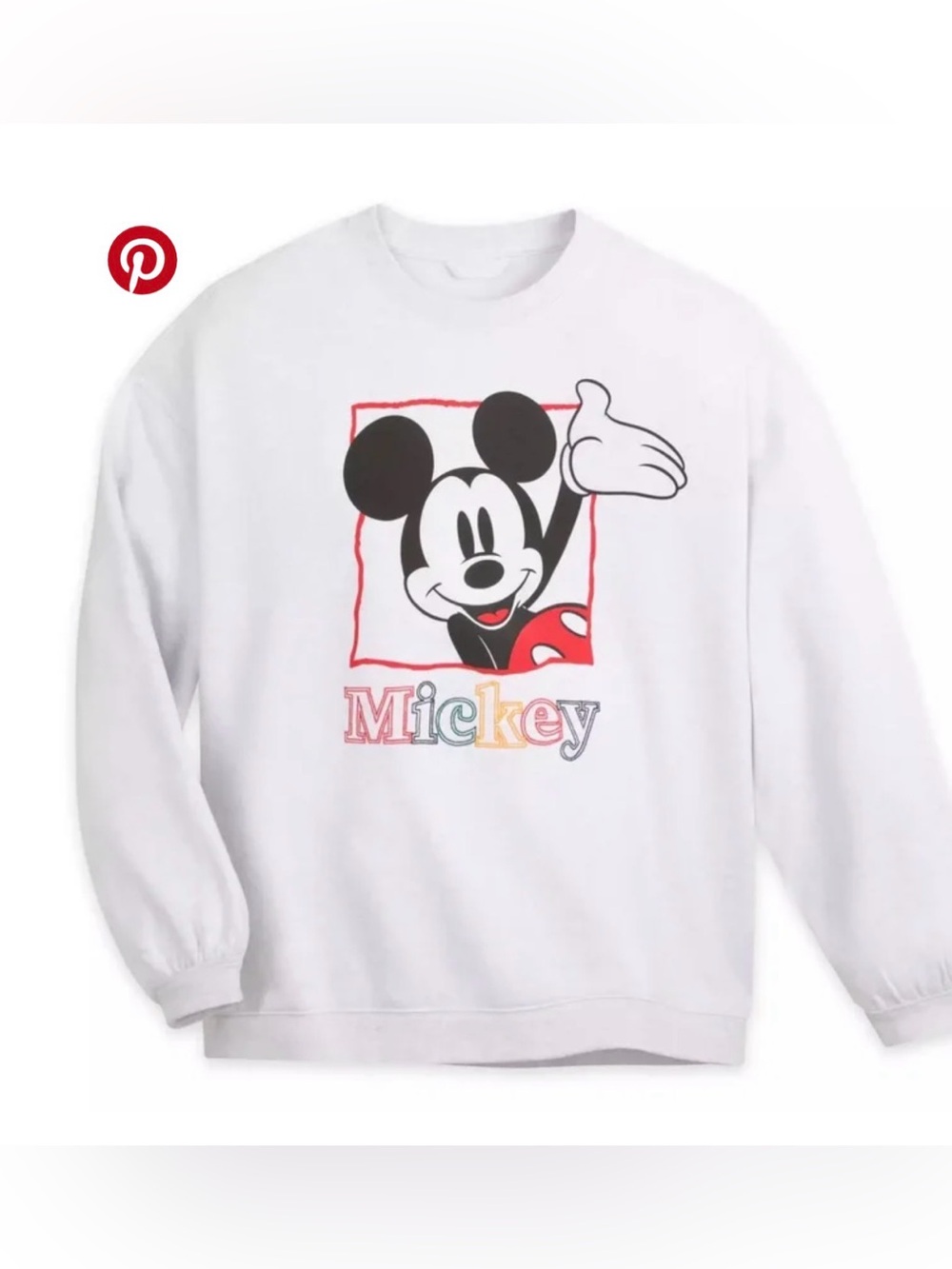 Mickey Mouse Nostalgic Pullover Sweatshirt for Women – Disney Store Exclusive